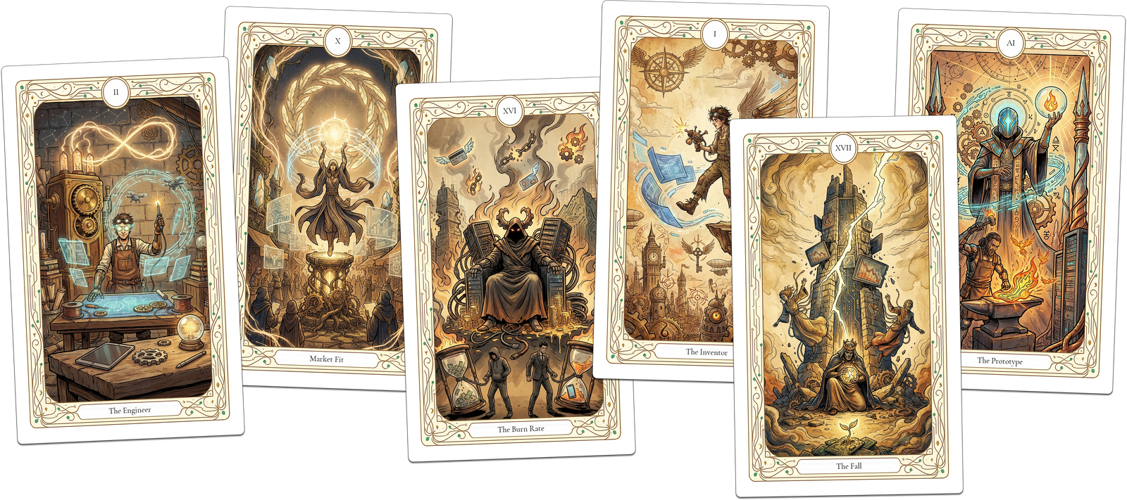 We Designed and Shipped a Startup Tarot Deck in ~1–2 Days